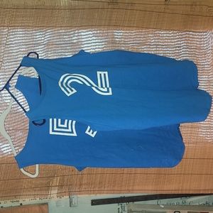 DEADSTOCK. Made in USA. VINTAGE.  2  tank tops. #5 large. #2 medium.